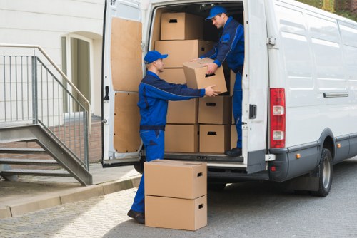Staff assessing a moving service complaint with care