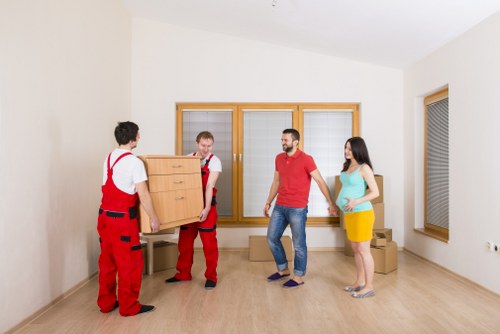 Moving day logistics for home removals in Belsize Park and nearby North West London