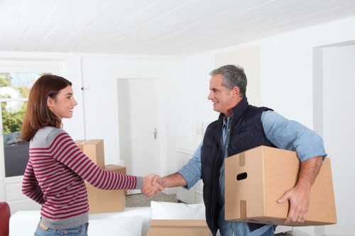 Marketing and audience targeting concept for a local moving service website