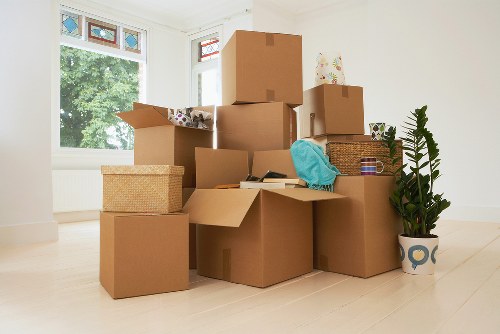 Local moving service operating in Belsize Park residential area