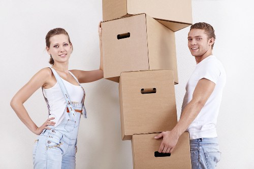 Packing and protective wrapping for home removals