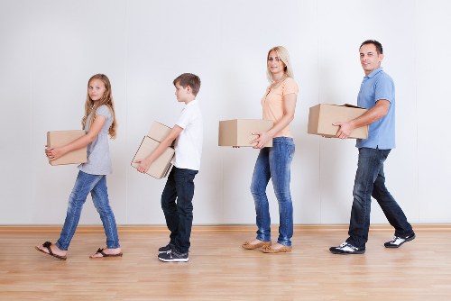 Professional removal van service for domestic and commercial moves near Belsize Park